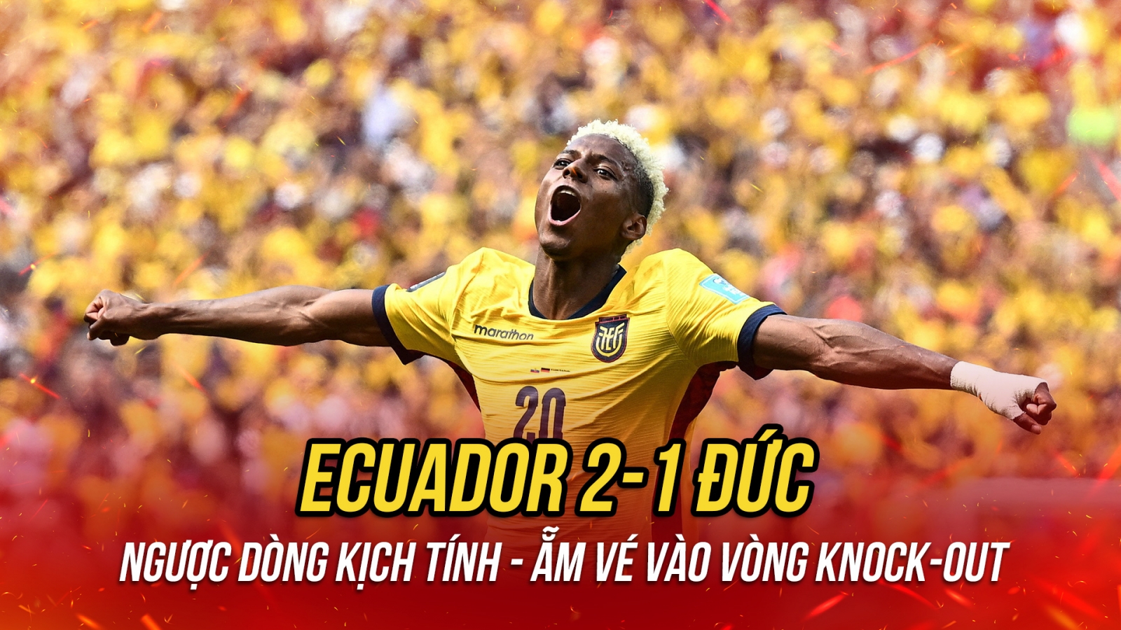 Kết quả World Cup 2026 hôm nay 26/6: Ecuador đánh bại Đức để giành vé đi tiếp